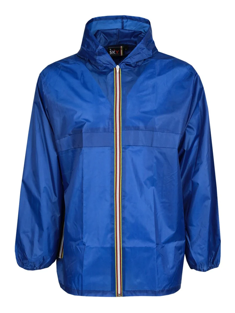 Giacca con cappuccio - blu