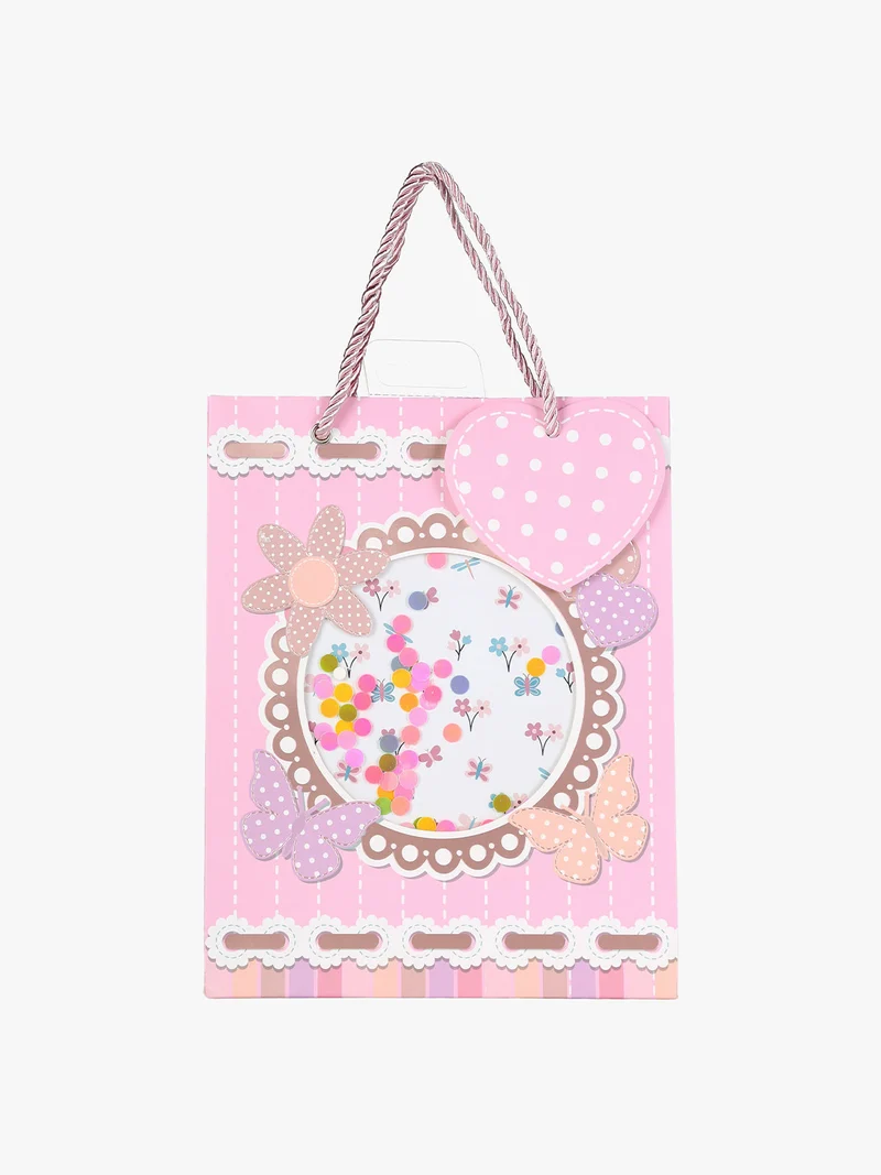 Sacchetto regalo piccolo - rosa