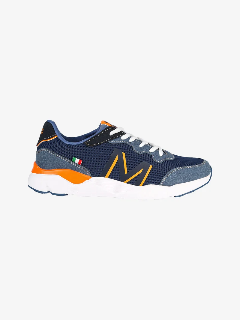 Sneakers da uomo stringate - blu scuro