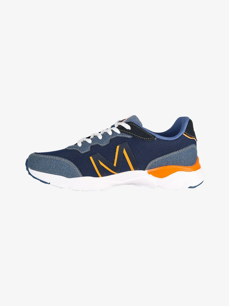 Sneakers da uomo stringate - blu scuro