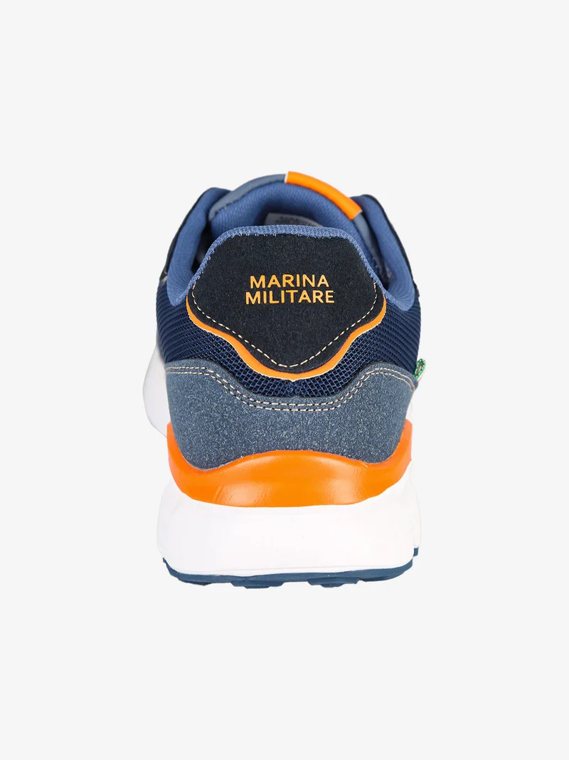 Sneakers da uomo stringate - blu scuro