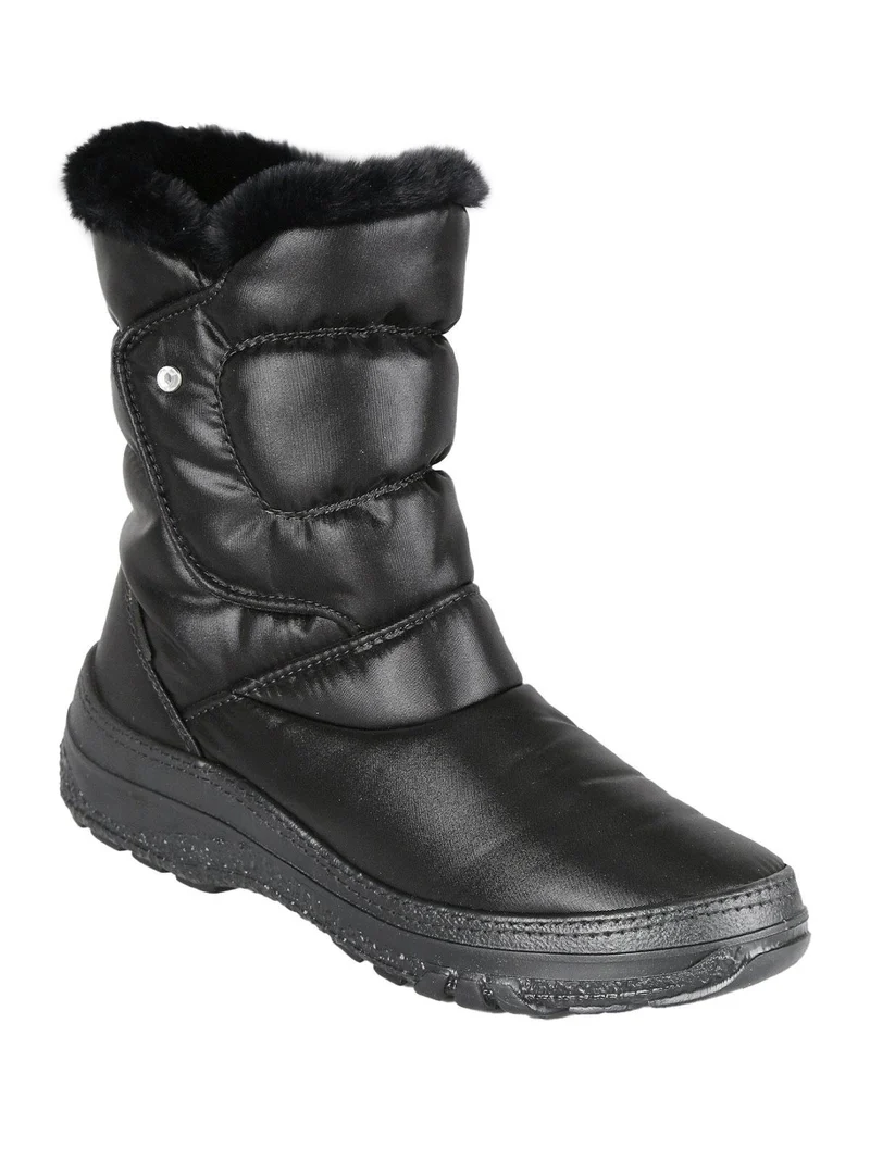 Stivali da neve donna con strappo - nero
