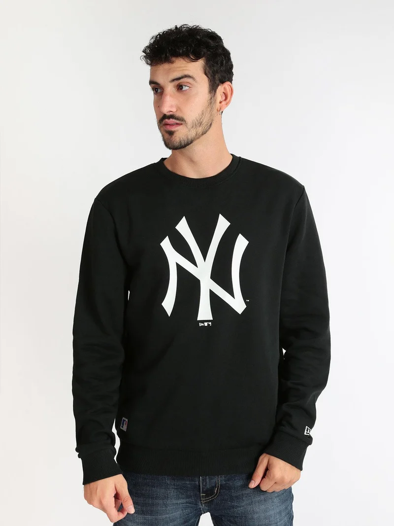 Team Logo Crew Neck New York Yankees Felpa girocollo - nero