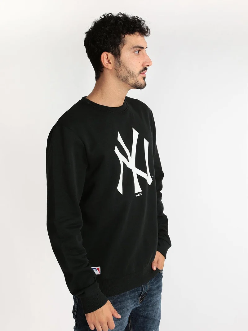 Team Logo Crew Neck New York Yankees Felpa girocollo - nero