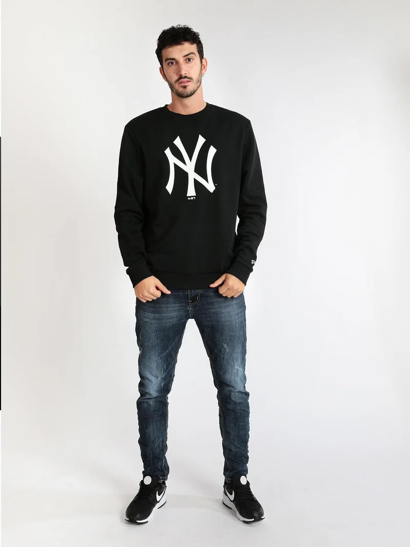 Team Logo Crew Neck New York Yankees Felpa girocollo - nero