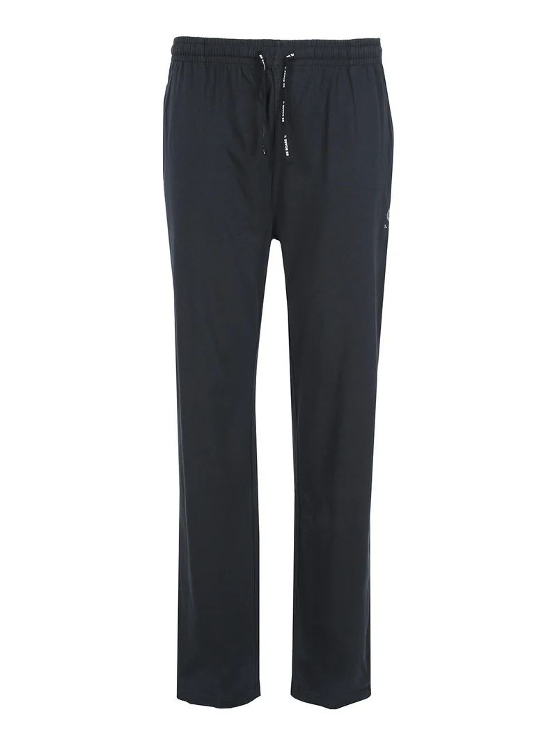 Pantaloni sportivi da uomo in cotone - blu scuro