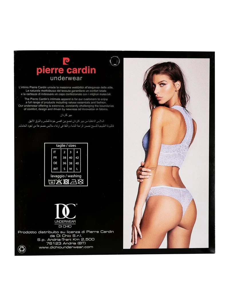 Brasiliana in pizzo - rosso