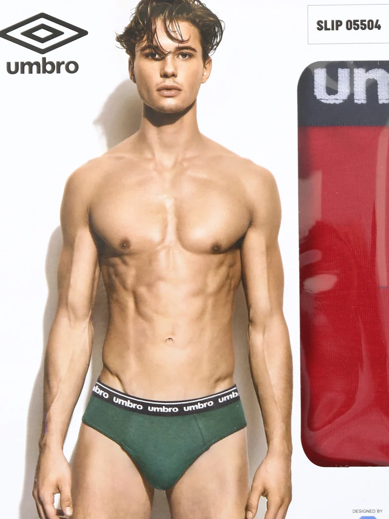 Slip uomo in cotone elasticizzato - bordeaux