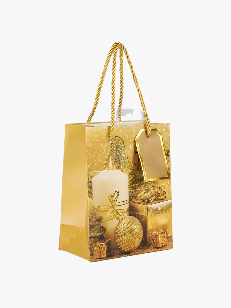 Sacchetto da regalo di Natale - oro