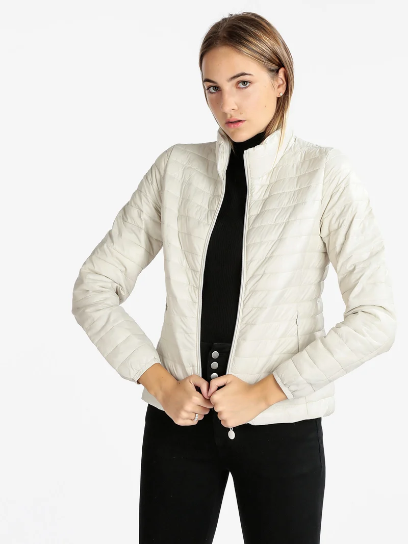 Piumino donna modello 100 grammi - panna