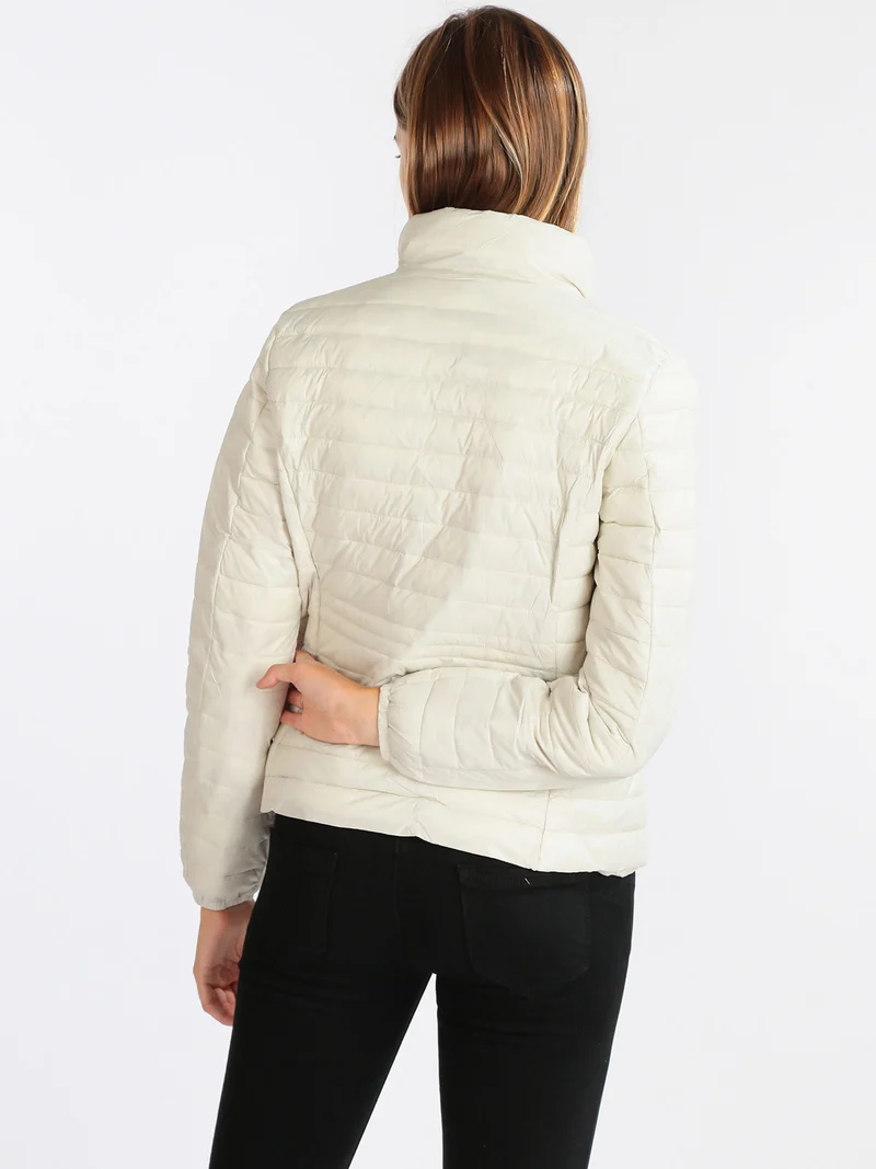 Piumino donna modello 100 grammi - panna