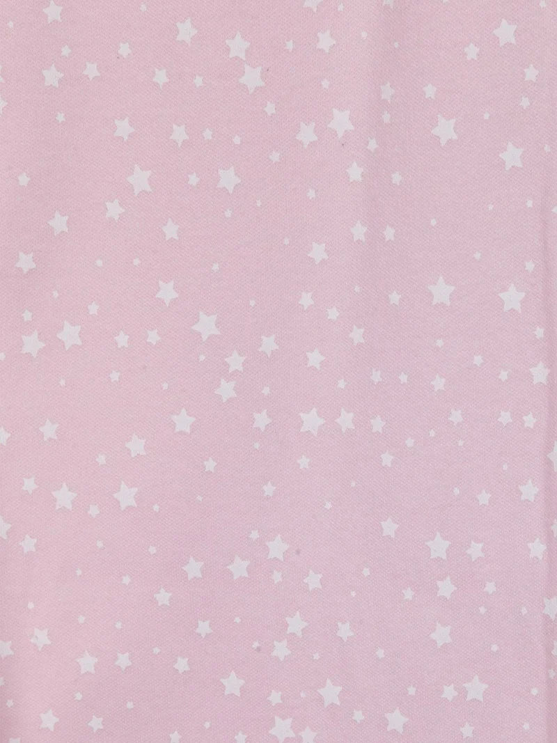 Pigiama lungo bambina con stampa - grigio