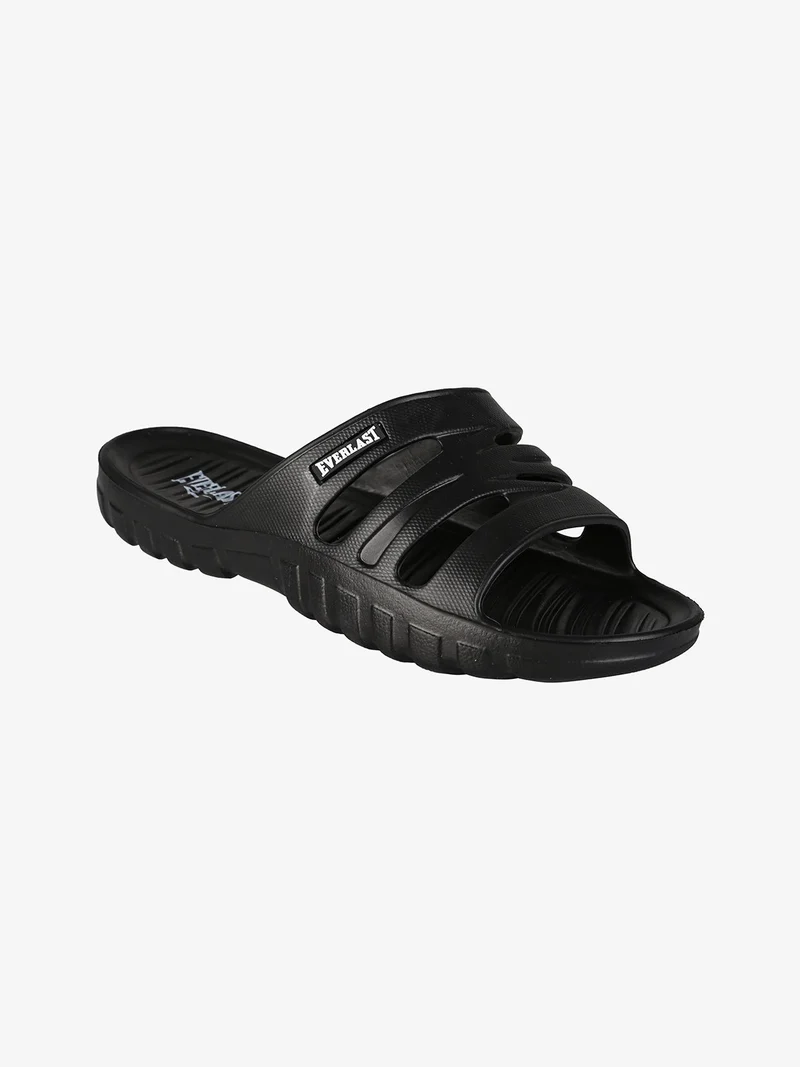 Ciabatte da donna in gomma - nero