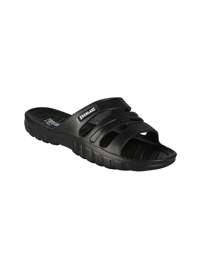 Ciabatte da donna in gomma - nero