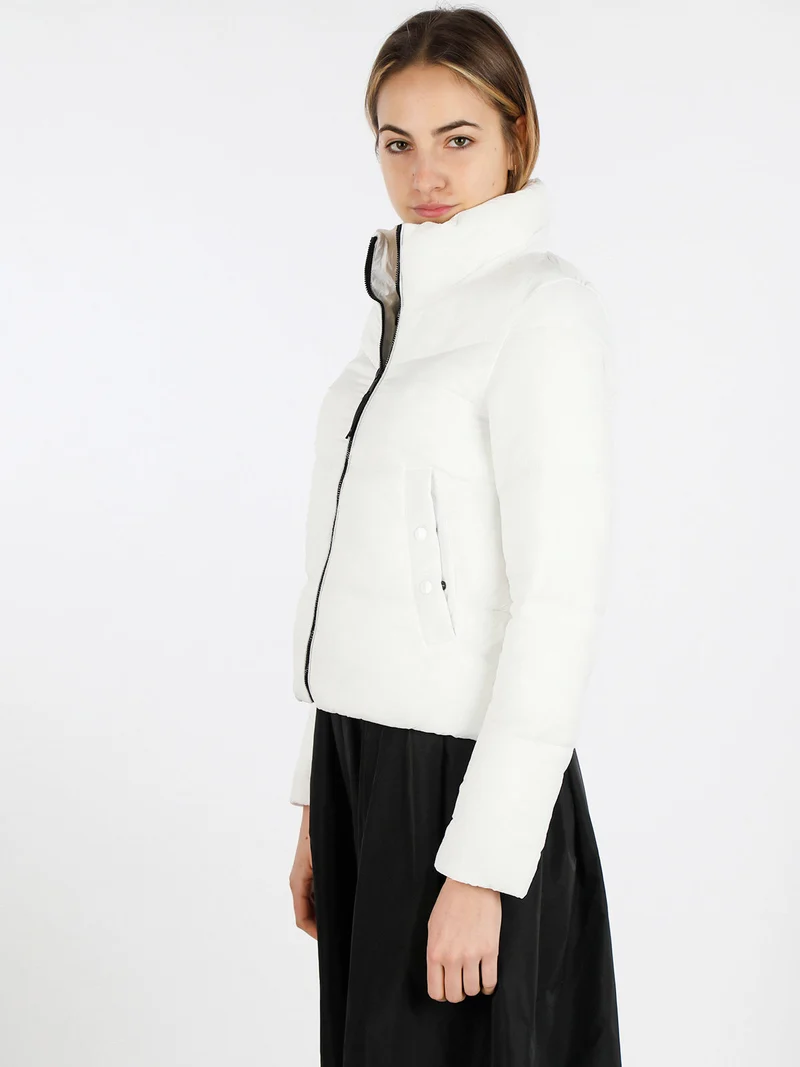 Piumino donna ultra leggero - bianco
