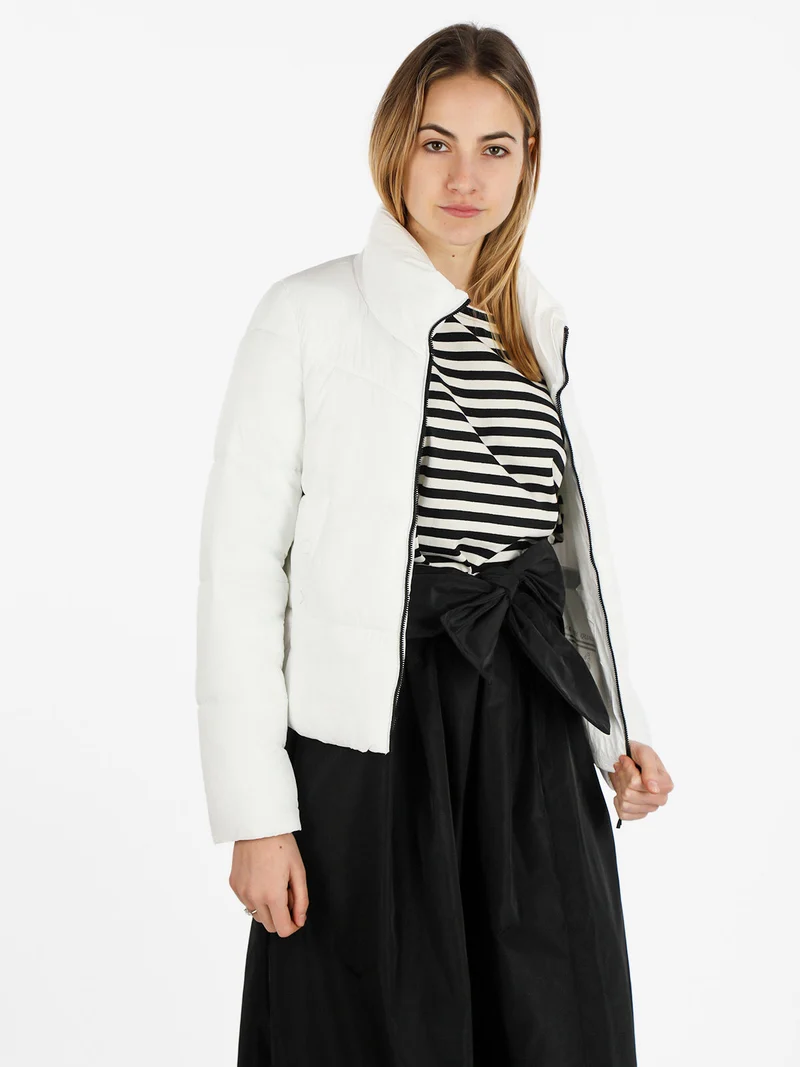 Piumino donna ultra leggero - bianco