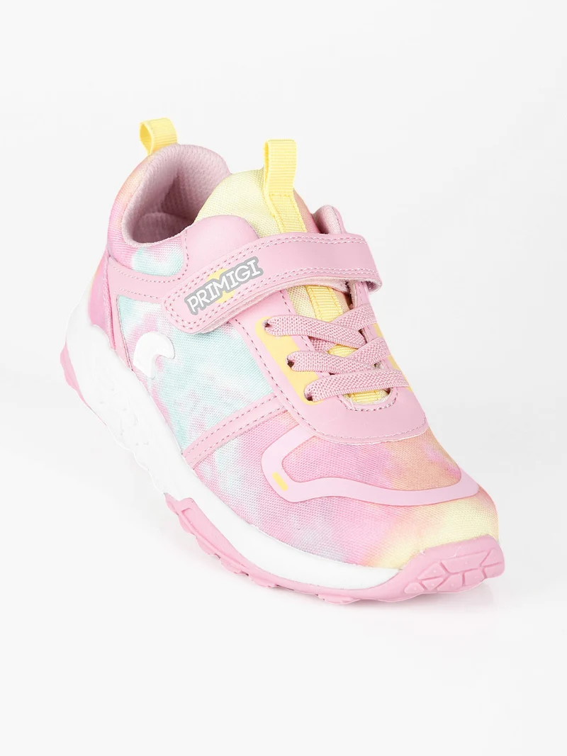 Sneakers da bambina con strappo - rosa
