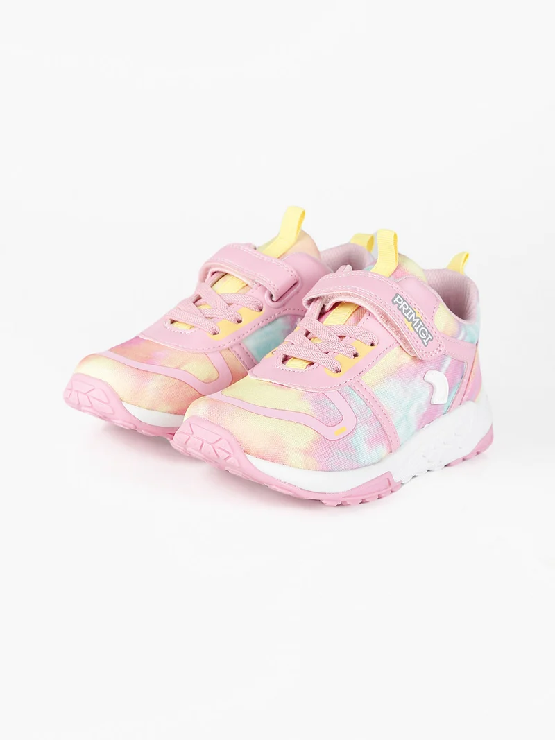 Sneakers da bambina con strappo - rosa