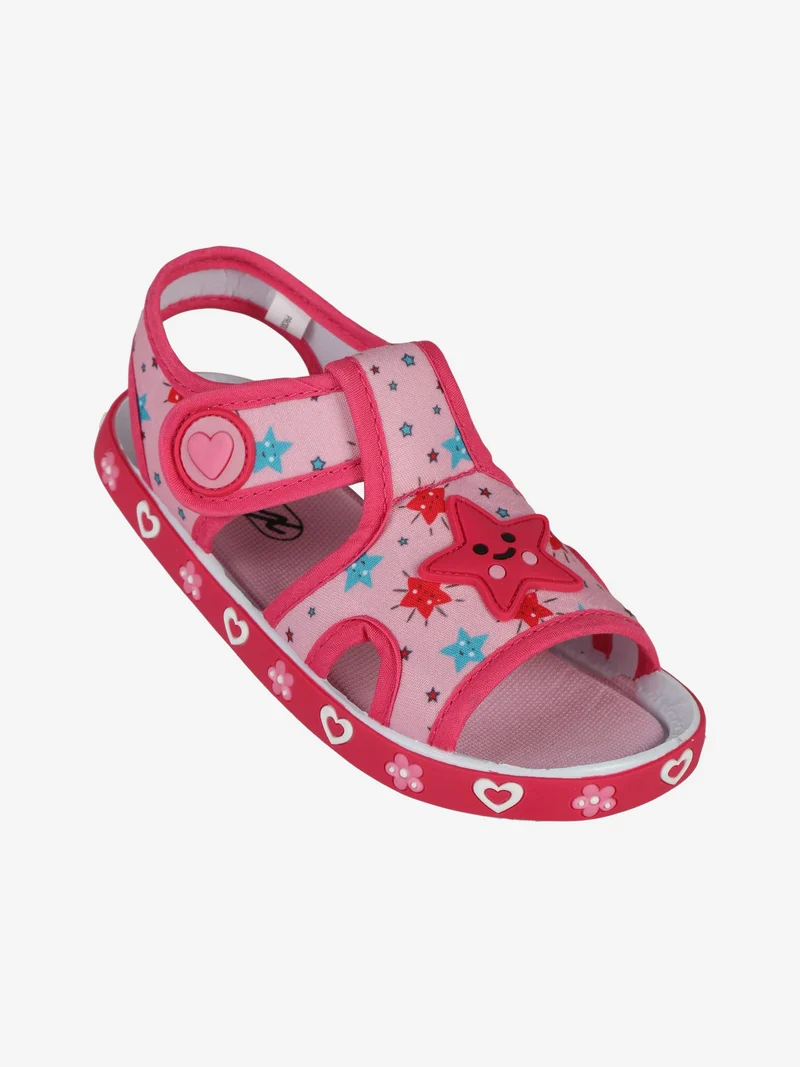 Sandali da bambina con strappo - rosa