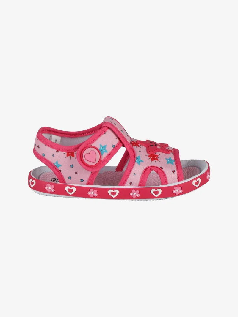 Sandali da bambina con strappo - rosa