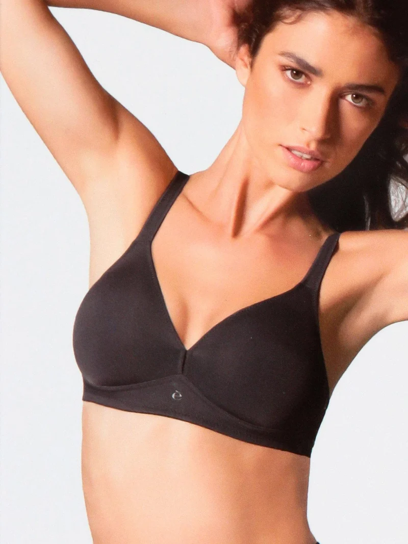 Reggiseno triangolo BEAUTY 1824 coppa C - nero