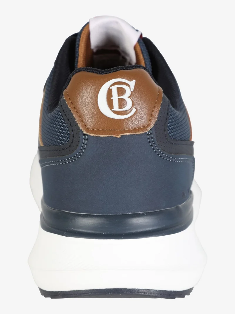 Sneakers da uomo stringate - blu scuro