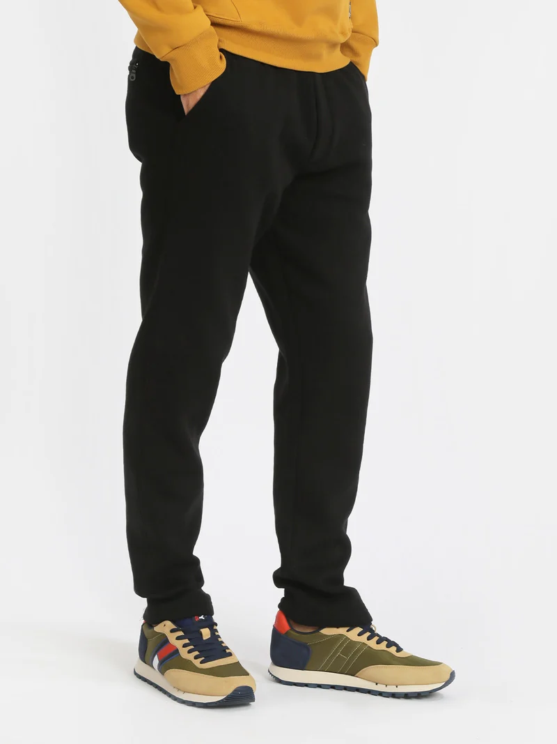 Pantaloni sportivi felpati - nero