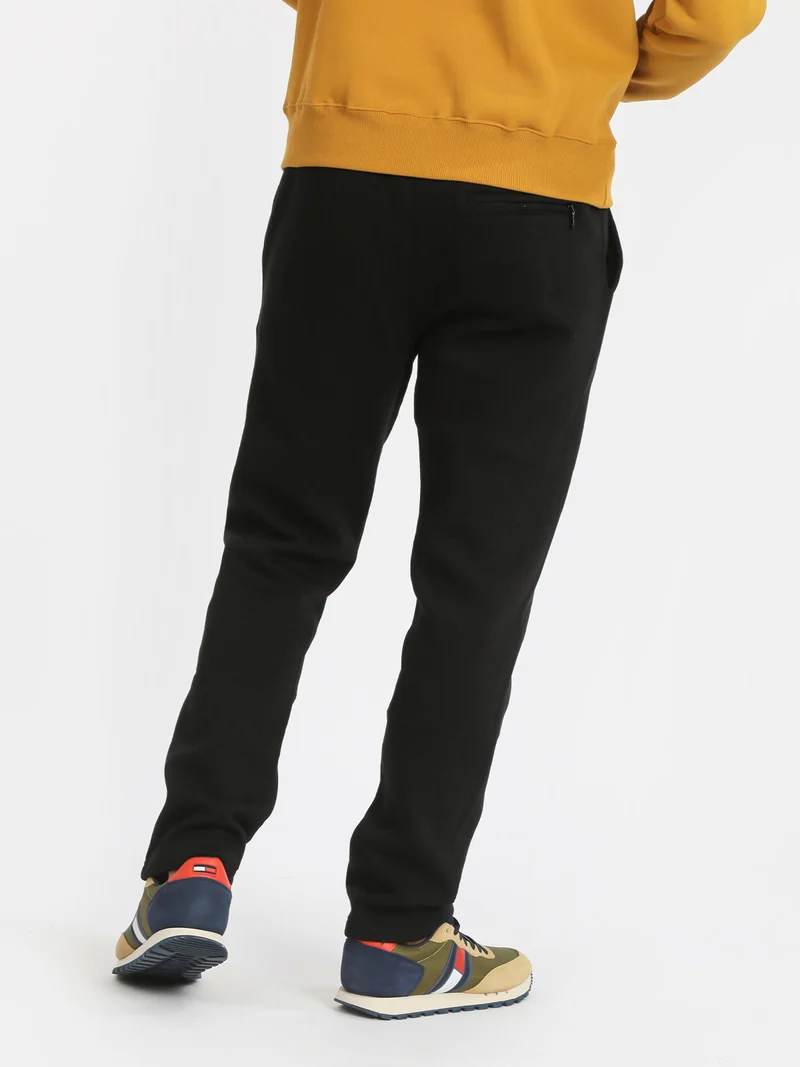 Pantaloni sportivi felpati - nero