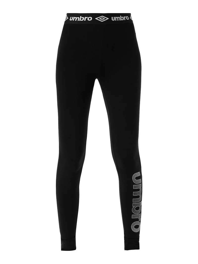 Leggings sportivi da donna con logo - bianco