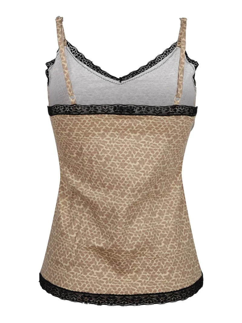 Coordinato intimo donna - cammello