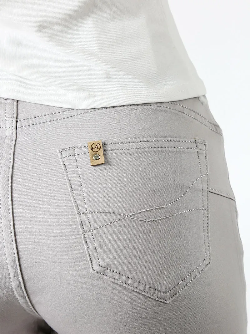 Pantaloni regular da donna - grigio