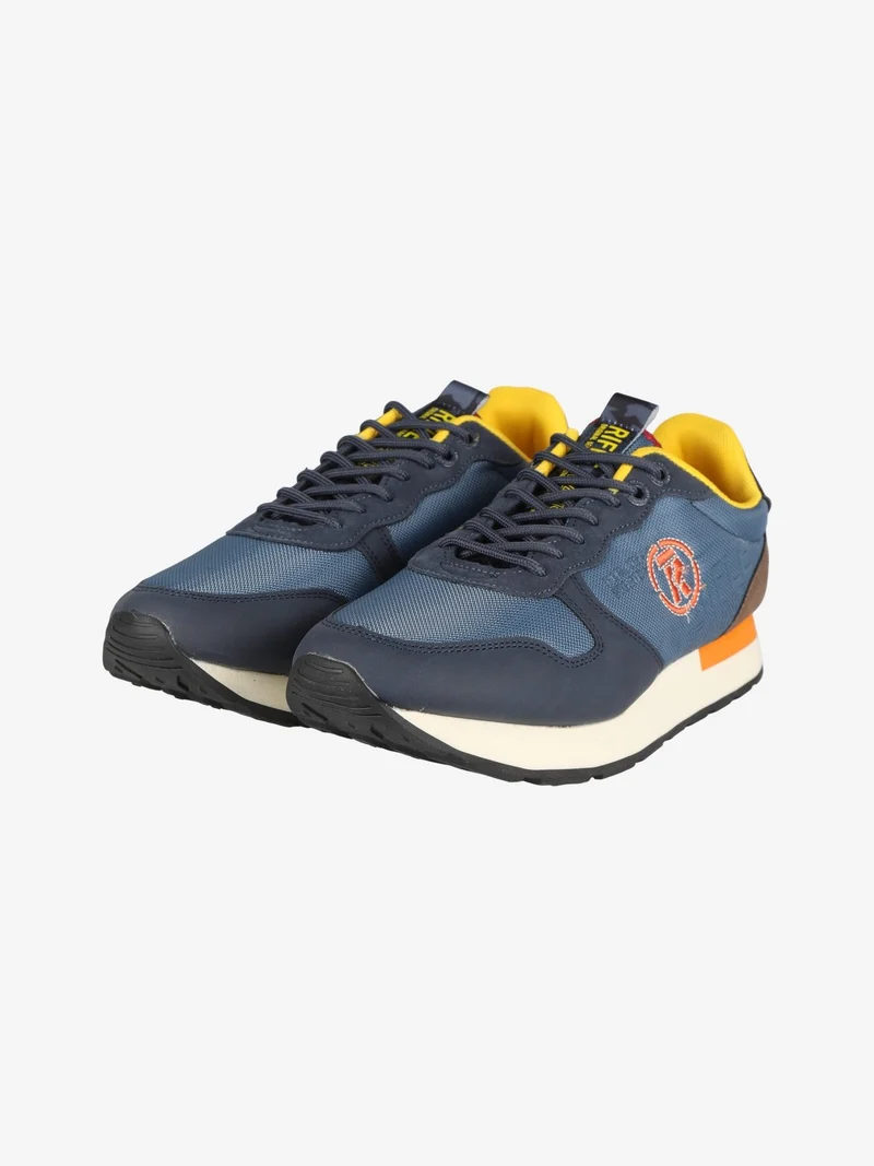 Sneakers stringate da uomo - blu