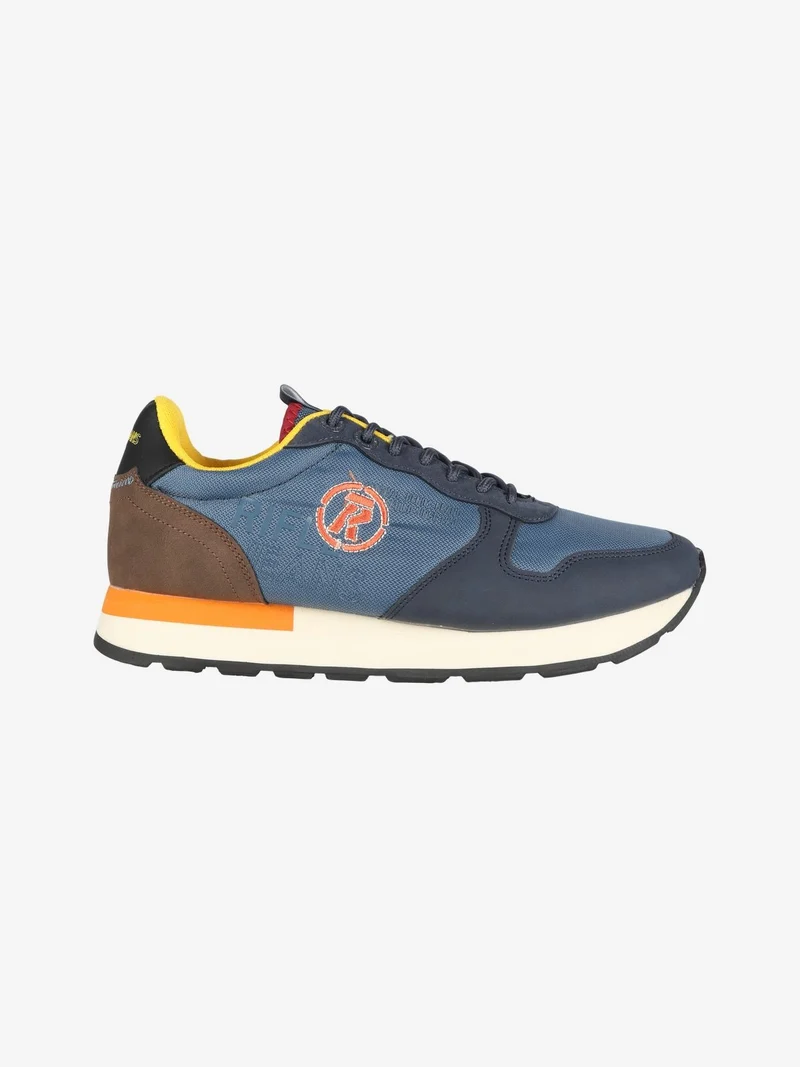 Sneakers stringate da uomo - blu
