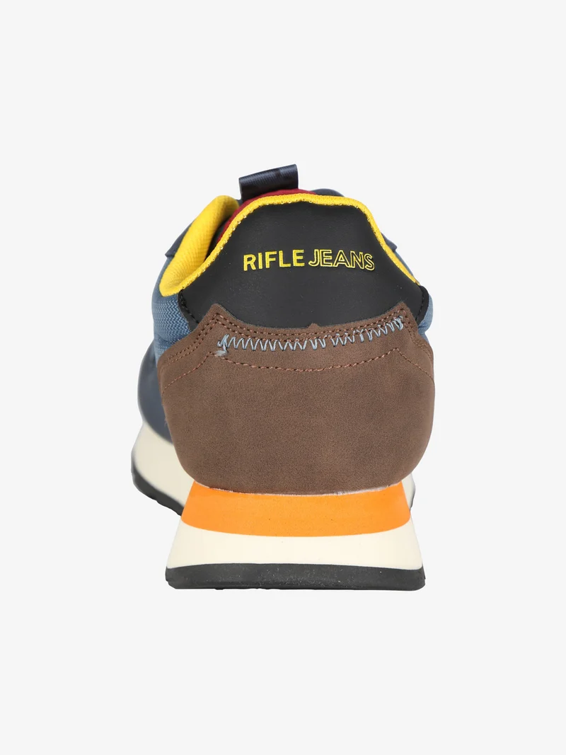 Sneakers stringate da uomo - blu