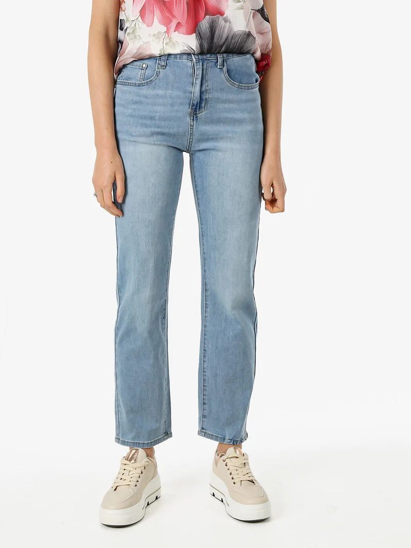 Jeans leggeri da donna a vita alta - jeans
