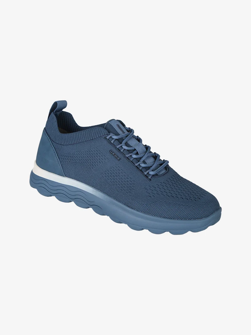 SPHERICA Sneakers uomo stringate in maglia - avion