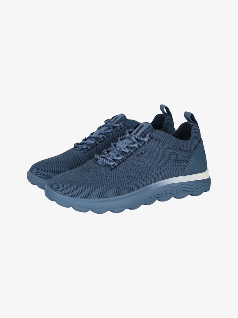 SPHERICA Sneakers uomo stringate in maglia - avion
