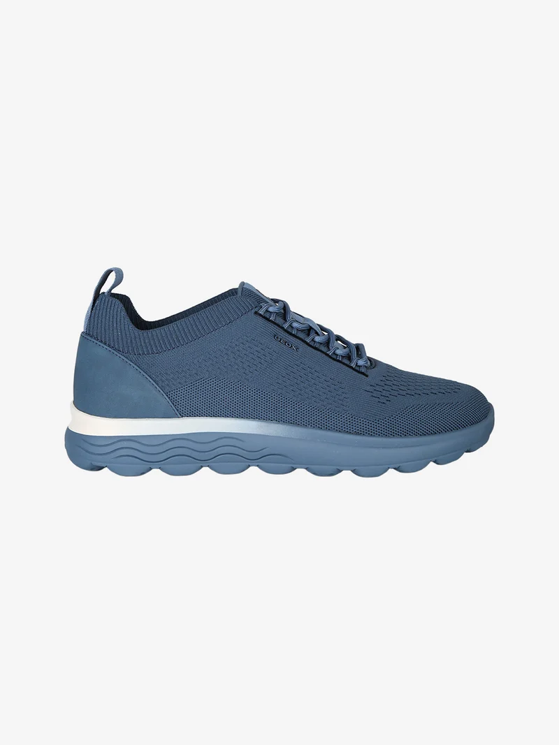 SPHERICA Sneakers uomo stringate in maglia - avion