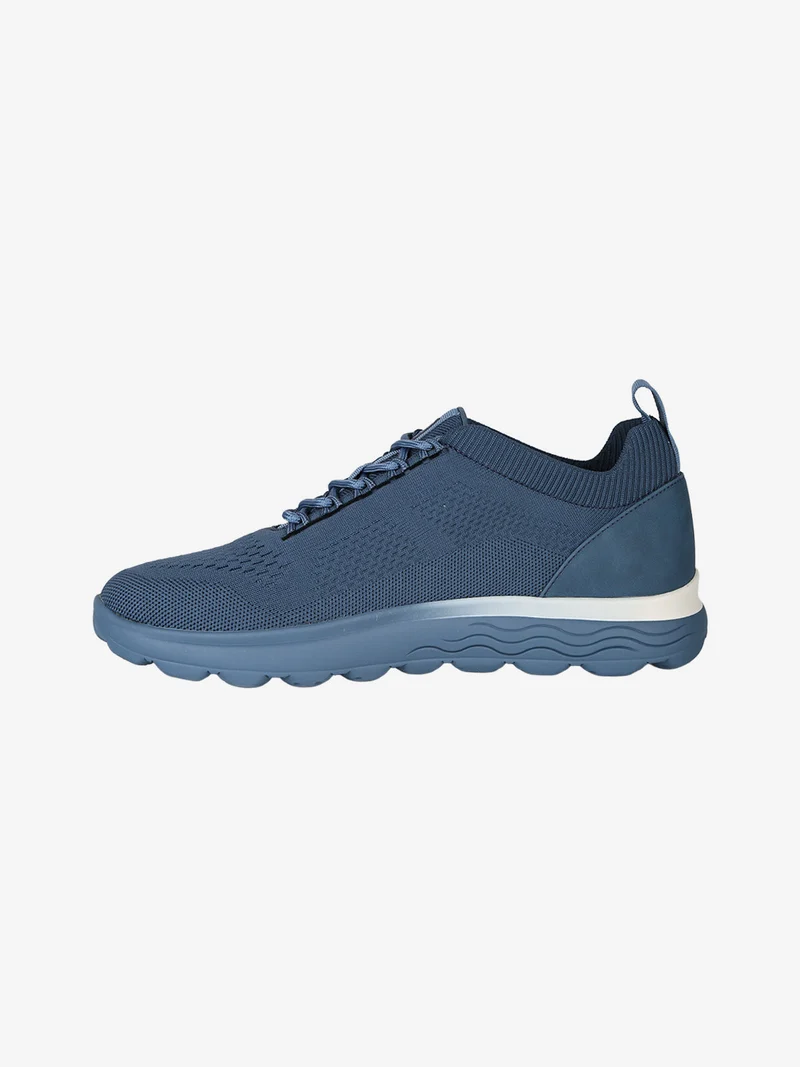 SPHERICA Sneakers uomo stringate in maglia - avion