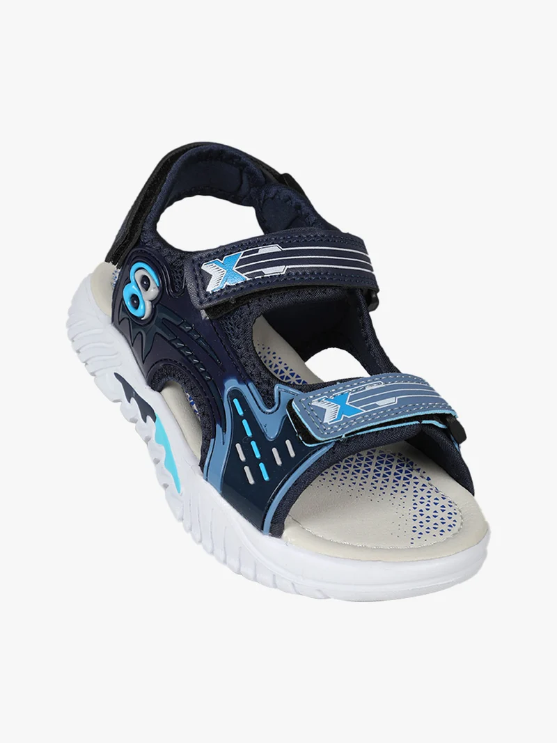 Sandali da bambino con strappi - blu scuro