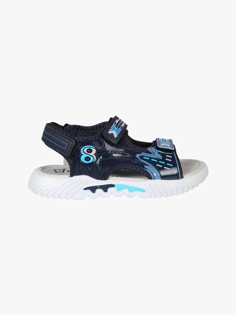 Sandali da bambino con strappi - blu scuro