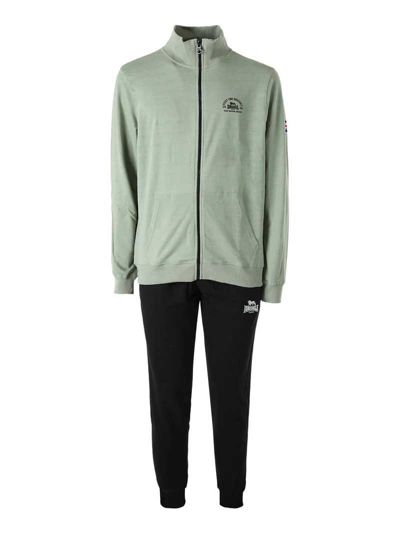 Completo tuta da uomo full zip - pistacchio