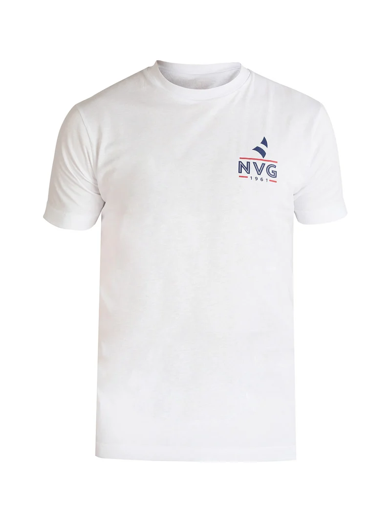 T-shirt uomo in cotone - bianco