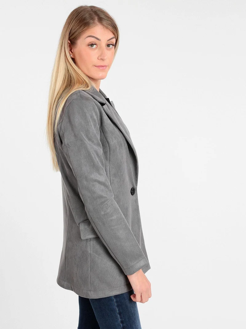 Blazer donna vintage - grigio