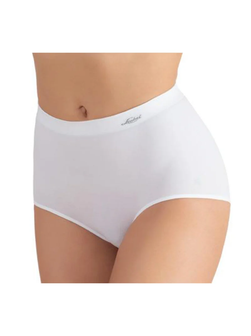 Culotte contenitiva da donna in microfibra - bianco