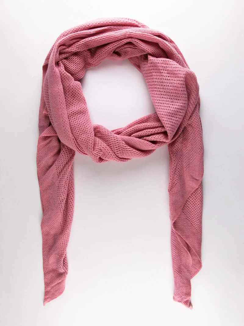 Sciarpa misto lana - rosa