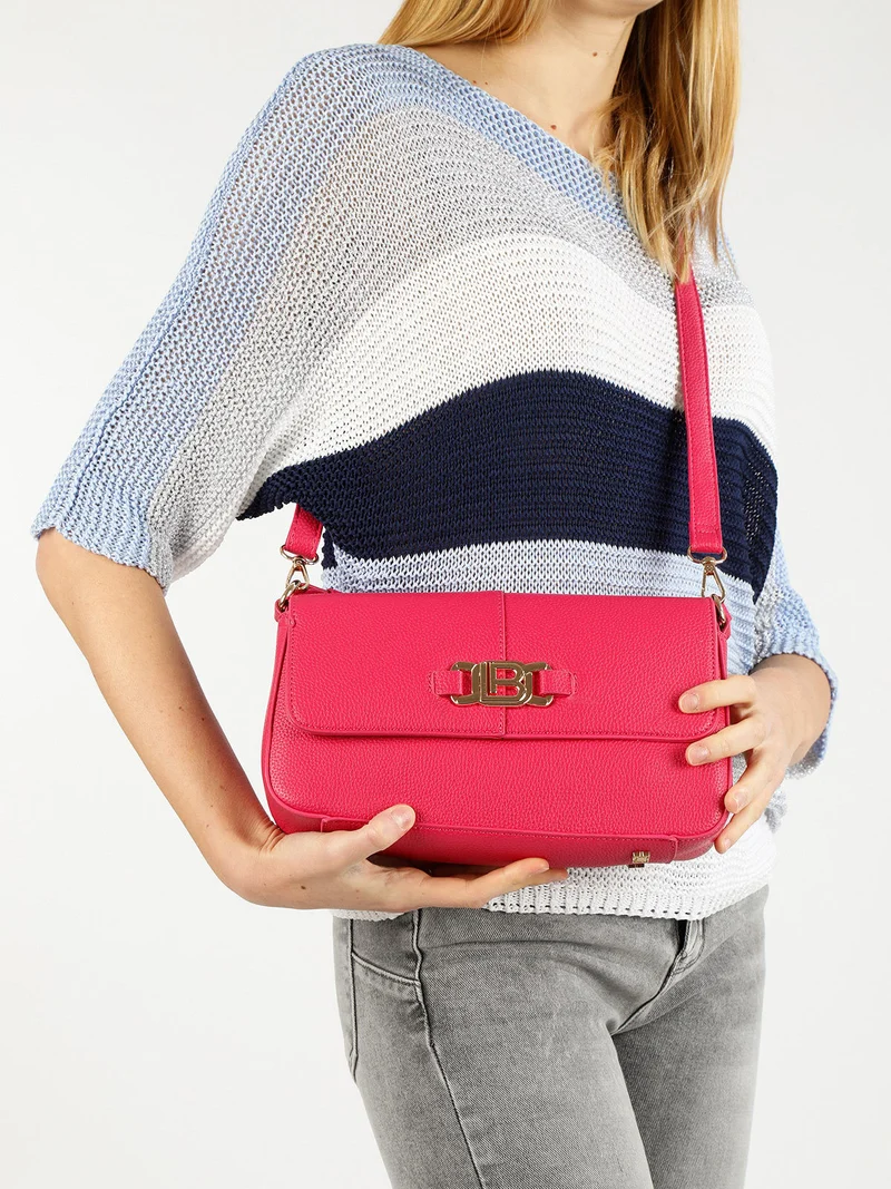 Borsetta donna con tracolla - fucsia