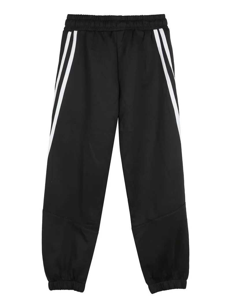 Pantaloni sportivi da bambino con elastico sul finale - nero
