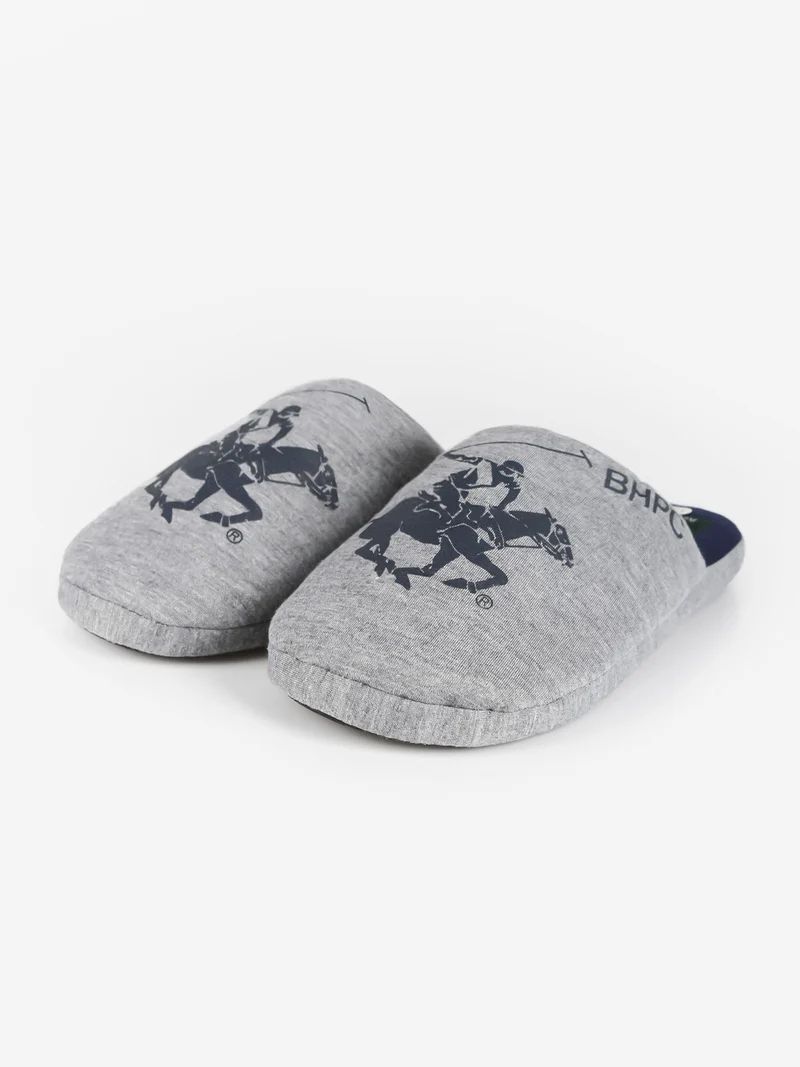 Pantofole uomo in felpa - grigio