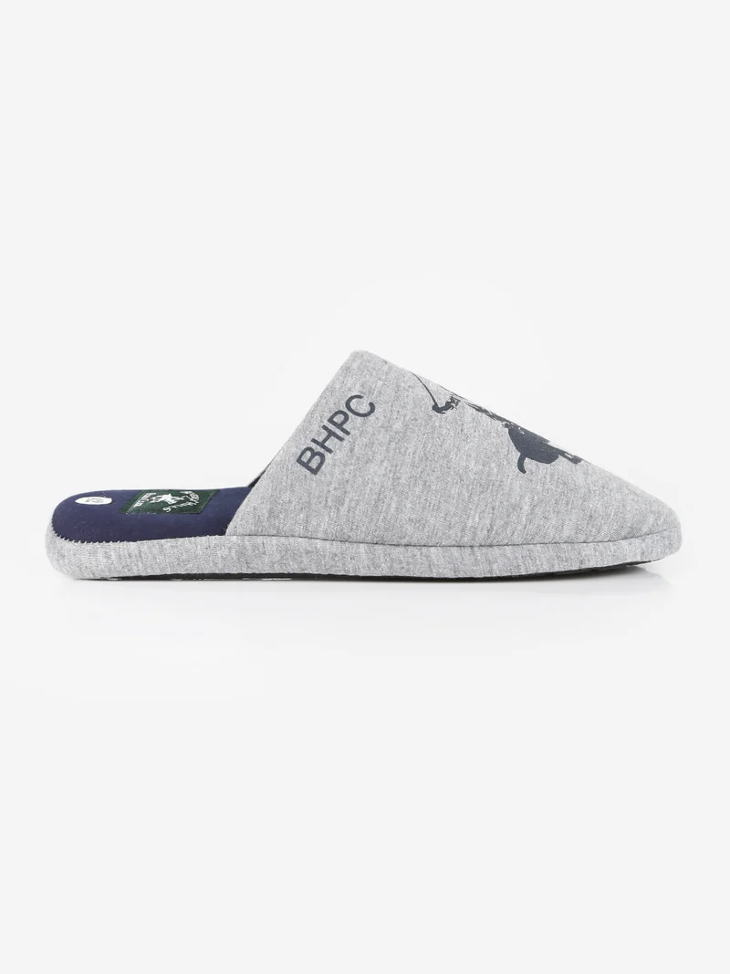 Pantofole uomo in felpa - grigio
